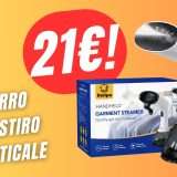 Paga il Ferro da Stiro Verticale solo 21€ grazie allo SCONTO Amazon