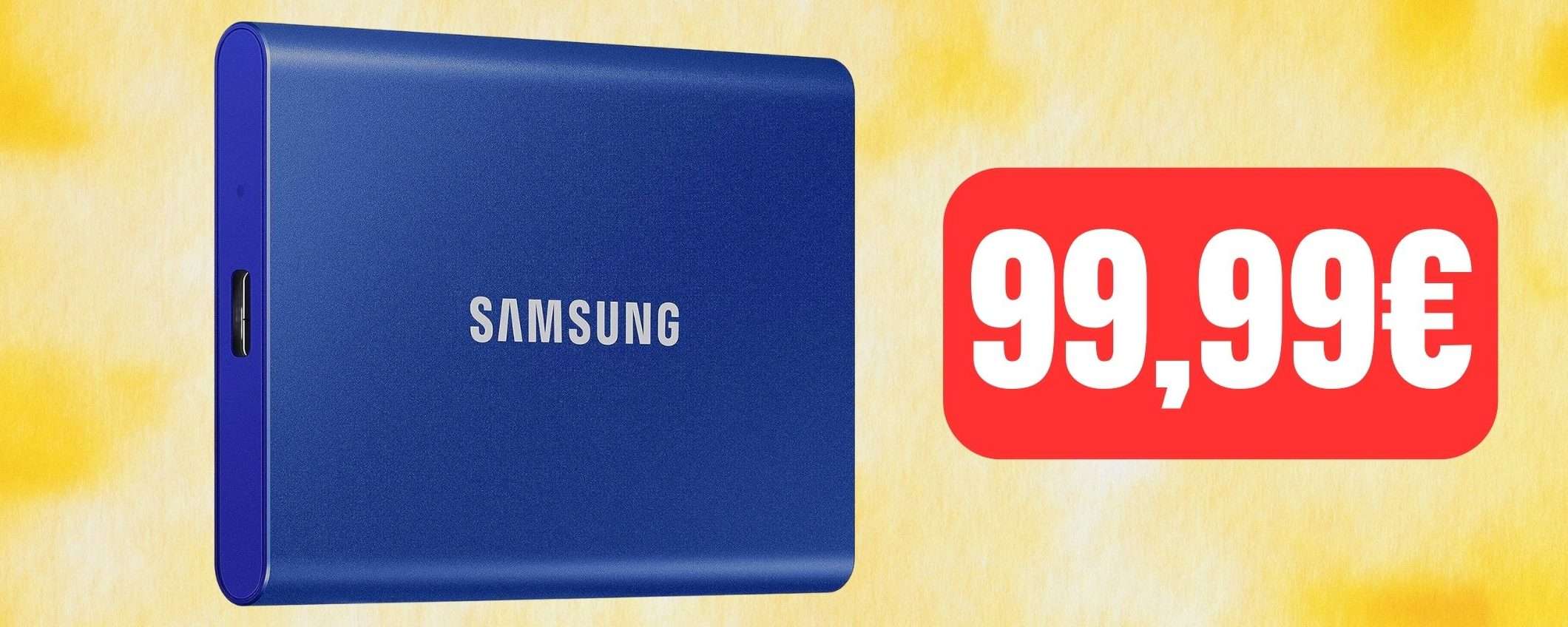 SSD portatile Samsung 1TB a soli 99,99€: OCCASIONE su Amazon (-38%)