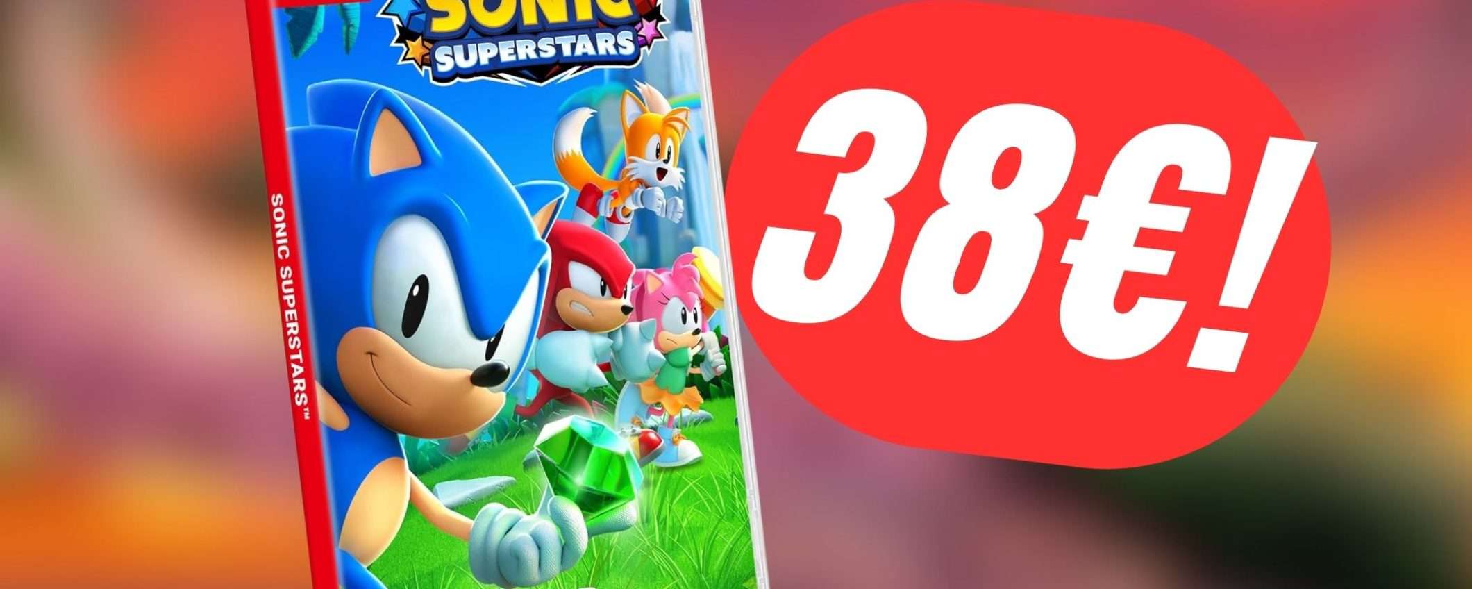 Il nuovissimo Sonic Superstars è scontato del 35% su Amazon!