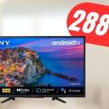 Questa Smart TV Sony BRAVIA costa solo 288€ su Amazon!
