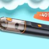 COUPON 40% su questo aspirapolvere da auto: senza fili e POTENTE