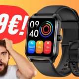 Smartwatch a soli 19€ col DOPPIO COUPON su Amazon!