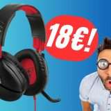 PREZZO FOLLE per queste Cuffie da Gaming: solo 18€!