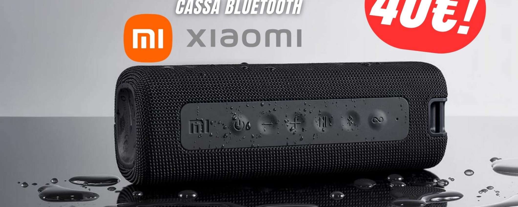 La Cassa Bluetooth di Xiaomi è potentissima e costa solo 40€!