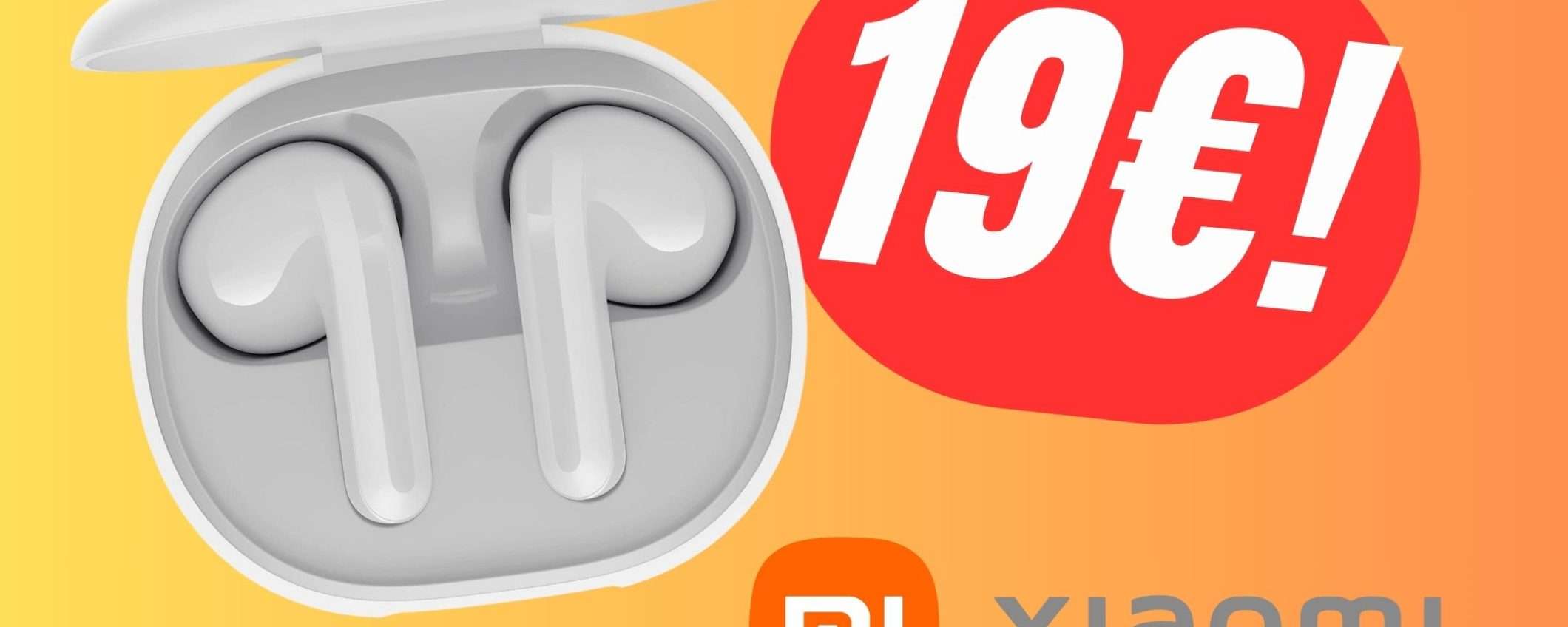 PREZZO FOLLE per gli Auricolari senza fili di Xiaomi: solo 19€!