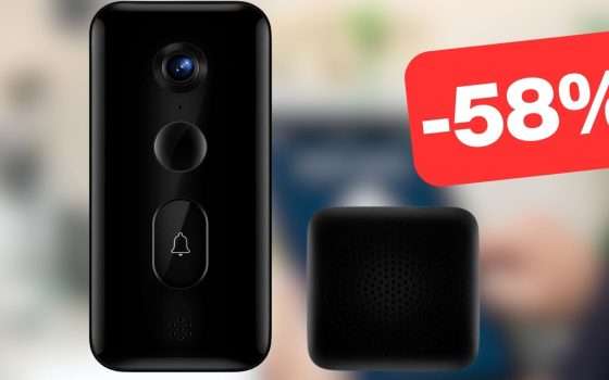 Xiaomi Smart Doorbell: il citofono intelligente in SUPER SCONTO (-58%)