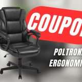 Addio mal di schiena con la Poltrona Ergonomica a 22€ in meno col COUPON