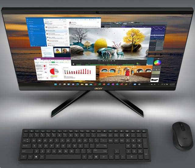 Acer Aspire C24: PC all-in-one con processore Intel Core di dodicesima generazione