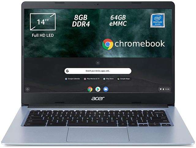 Il design e le caratteristiche del notebook Acer Chromebook 314 con ChromeOS