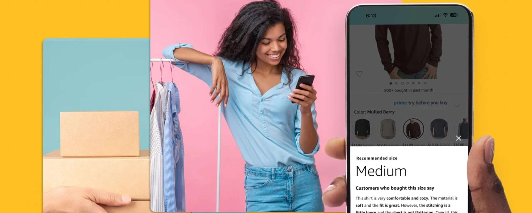 Amazon Fashion usa l'AI per consigliare l'abbigliamento su misura