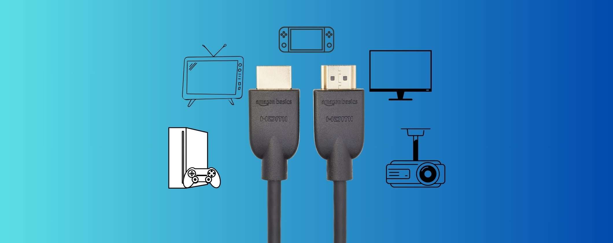 Cavo HDMI Ultra HD da 3 metri a soli 6€ su Amazon