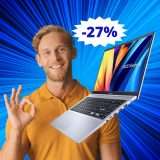 ASUS Vivobook 15: un AFFARE imperdibile su Amazon (-27%)