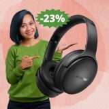 Bose QuietComfort: RIVOLUZIONA il tuo modo di ascoltare (-23%)