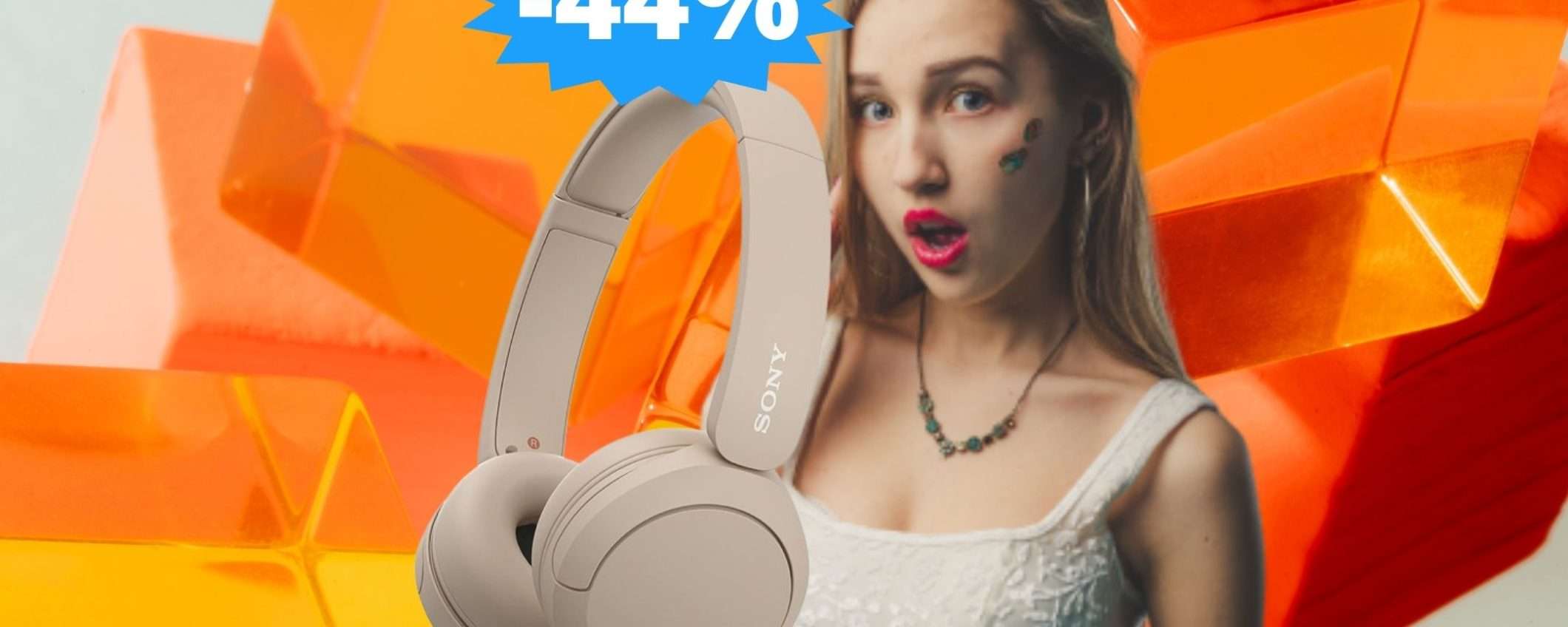 Cuffie Sony WH-CH520: esperienza senza confini (-44%)