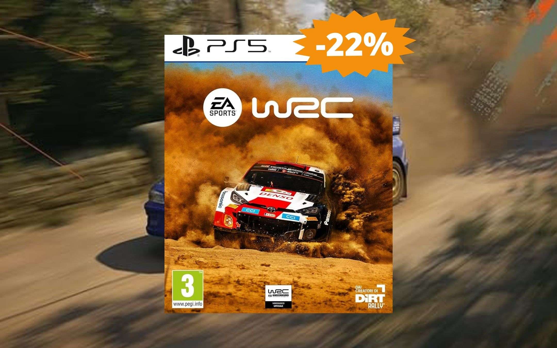 WRC 23 per PS5: esperienza rally senza limiti (-22%)