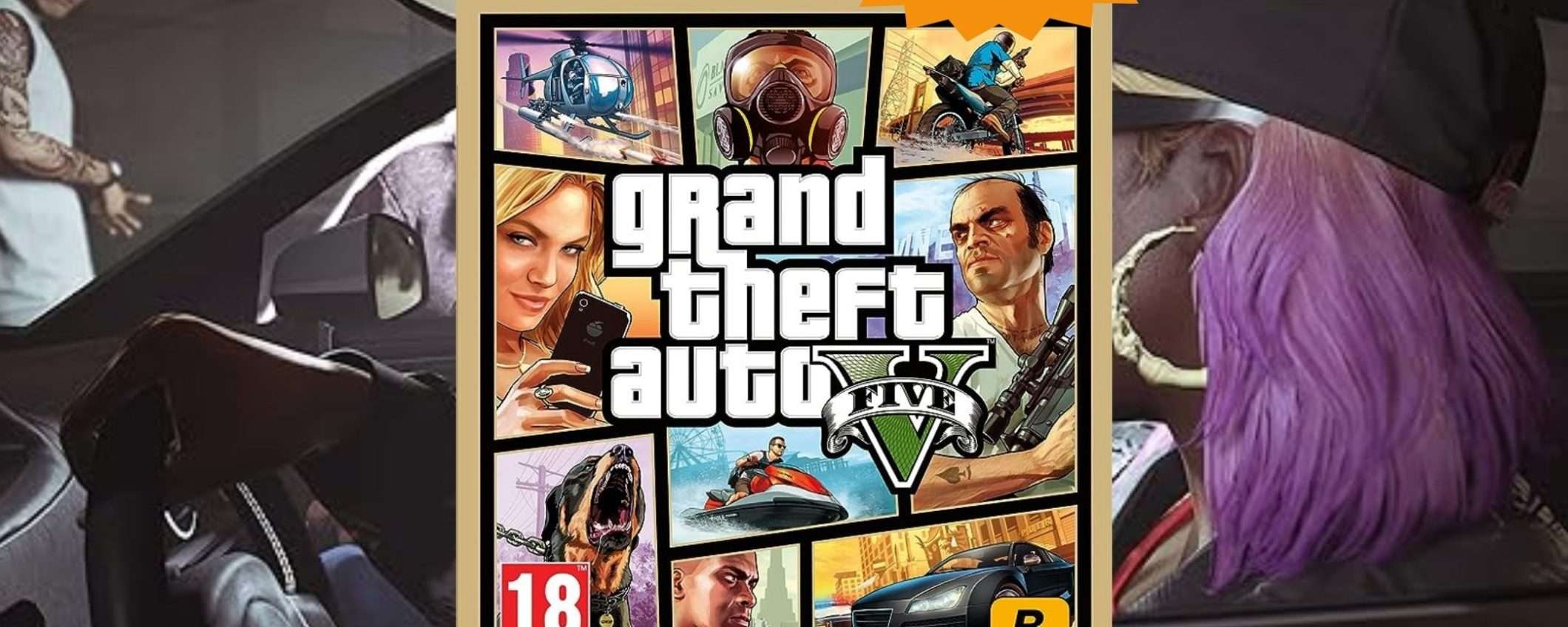 GTAV per PS5: sconto ESCLUSIVO su Amazon (-40%)