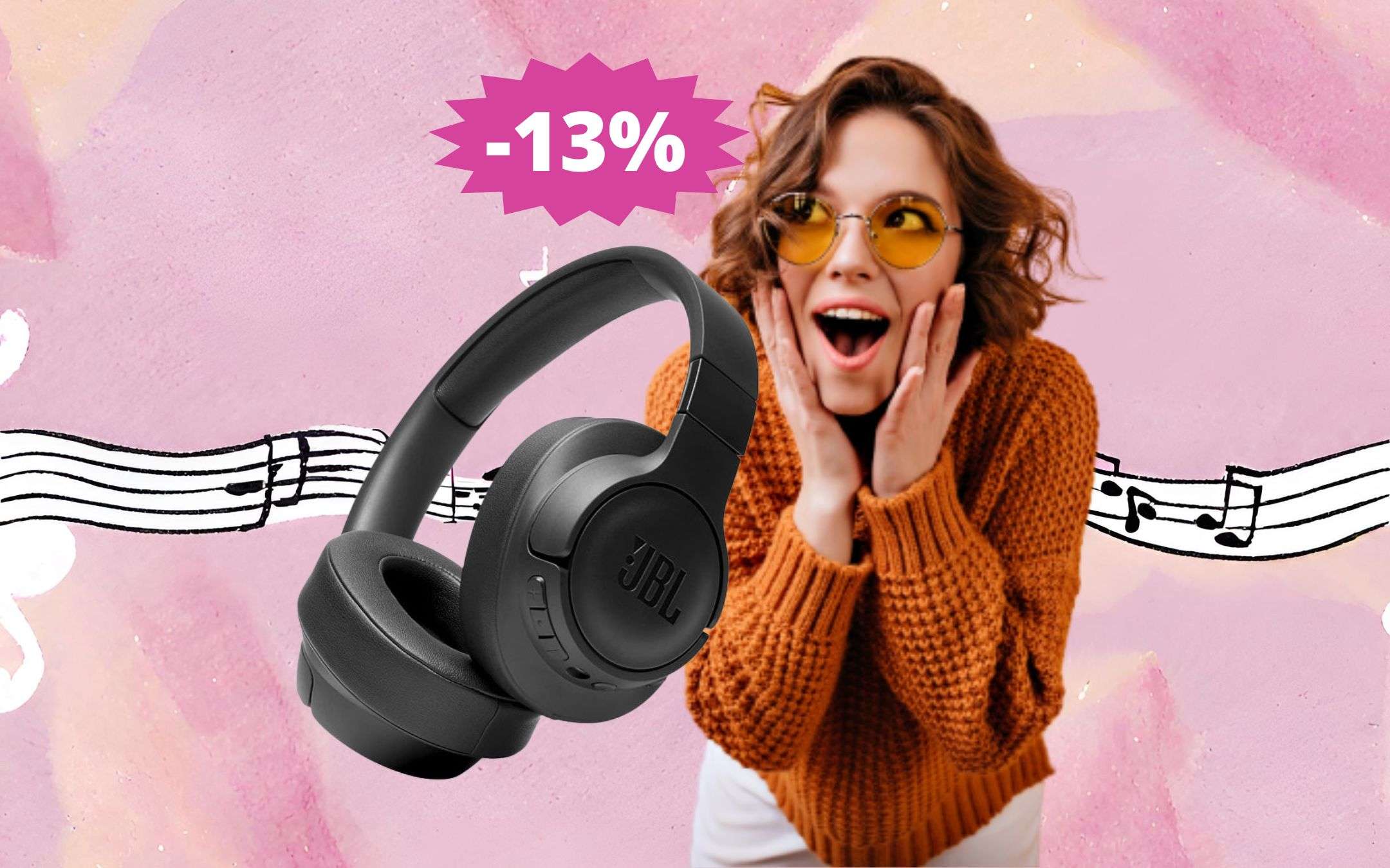 Linkidea Cavo Audio Con Microfono Per Cuffie JBL Tune 770NC/670NC - 10