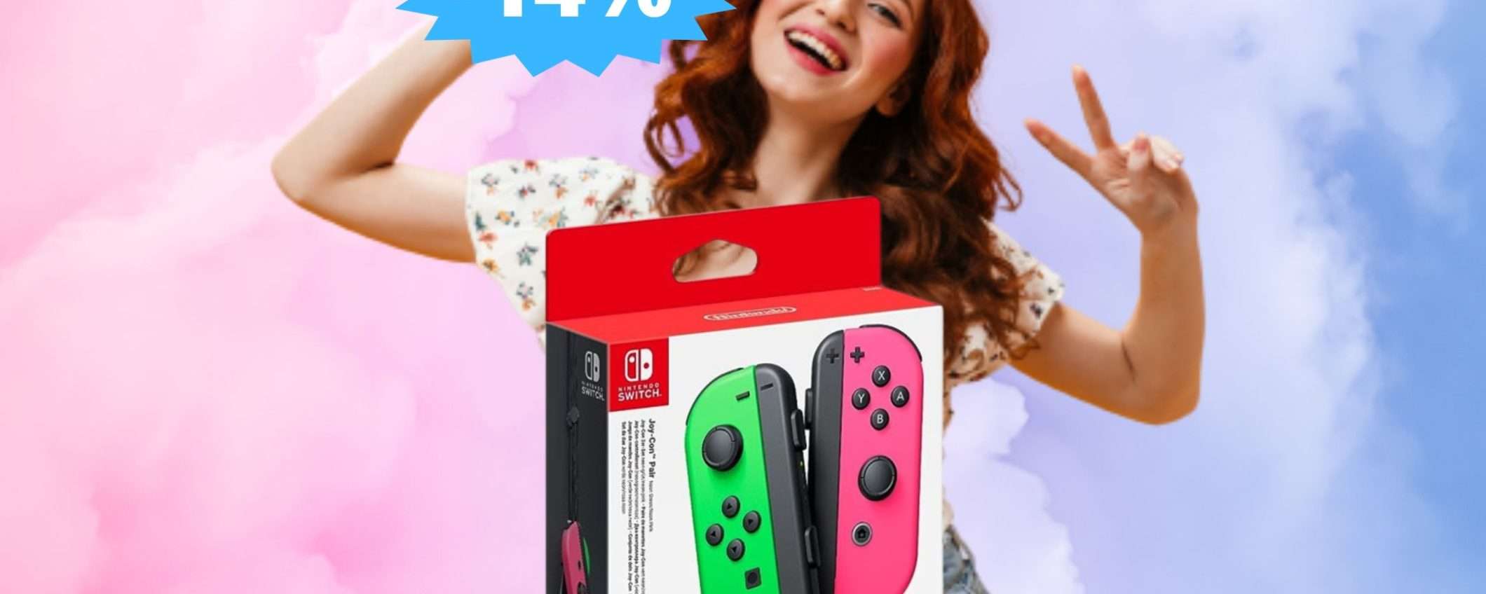 Joy-Con Nintendo Switch: SUPER sconto del 14% su Amazon