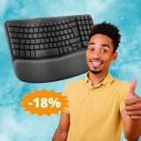 Logitech Wave Keys: SUPER sconto del 18% su Amazon