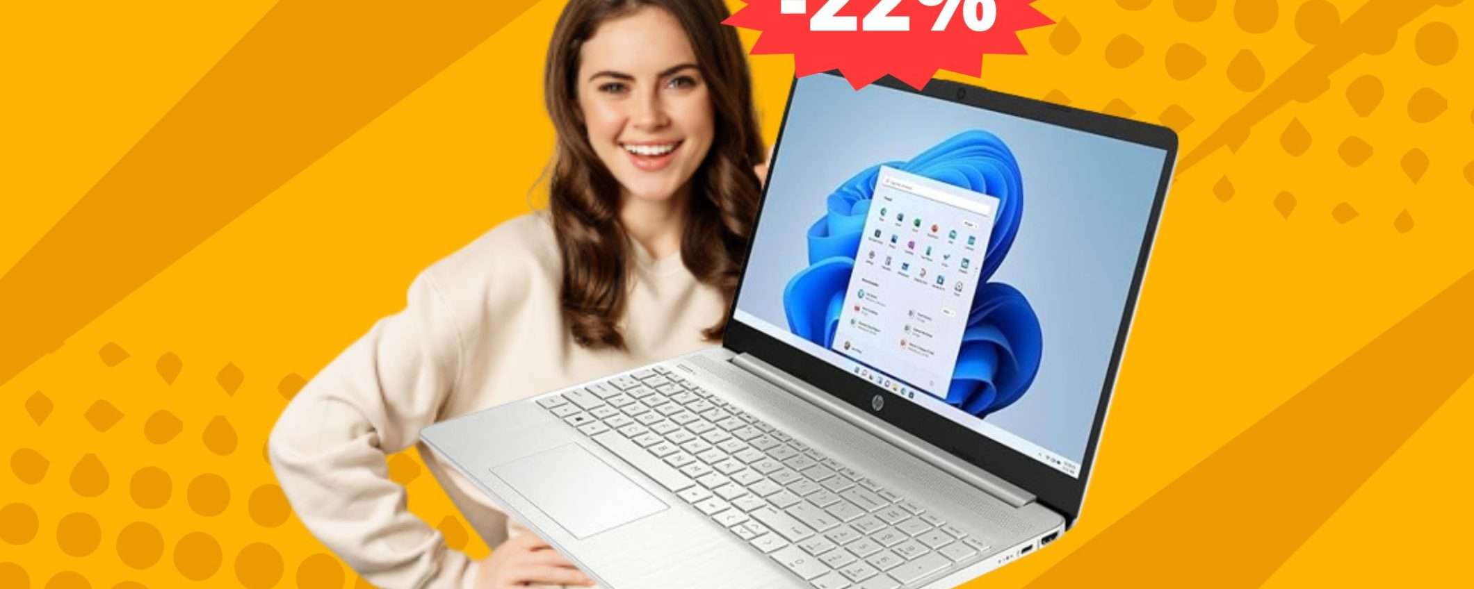 Notebook HP 15: IMPOSSIBILE resistergli a questo prezzo