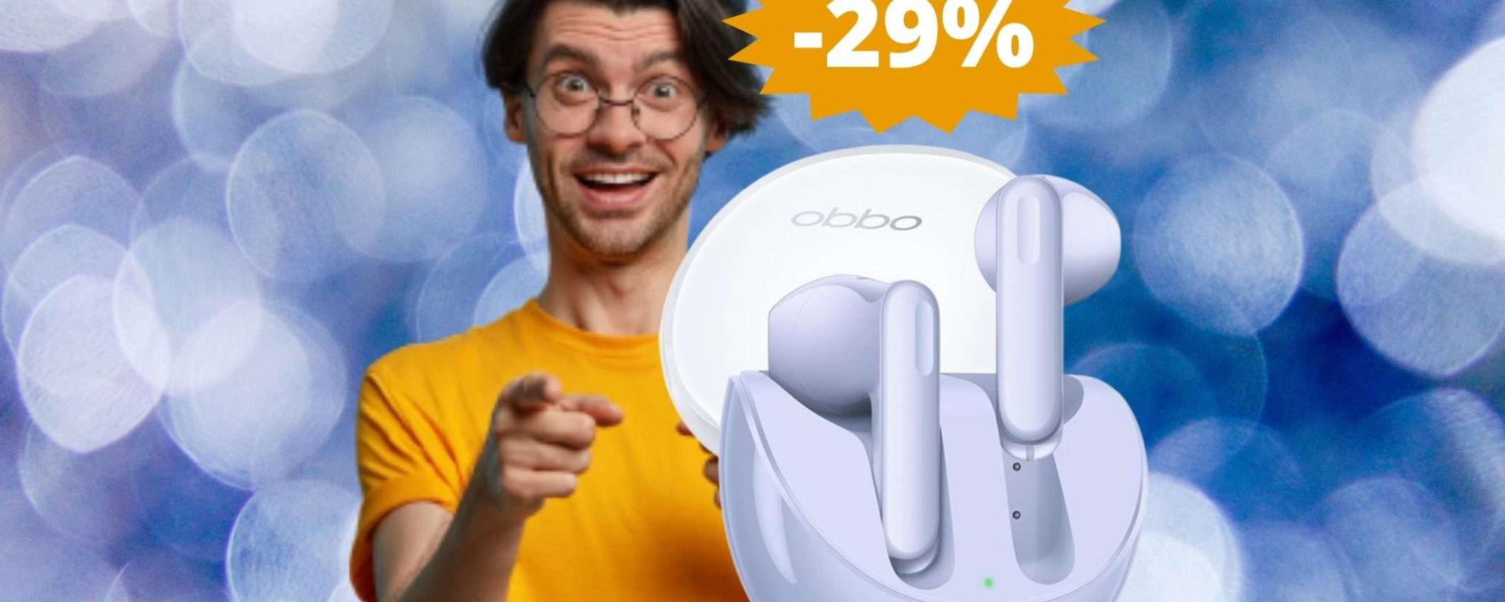 OPPO Enco Air3: SUPER sconto del 29% su Amazon