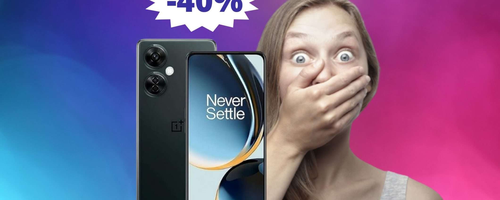 OnePlus Nord CE 3 Lite: OTTIMA offerta su Amazon (-40%)