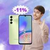 Samsung Galaxy A05s: sconto ESCLUSIVO su Amazon (-11%)