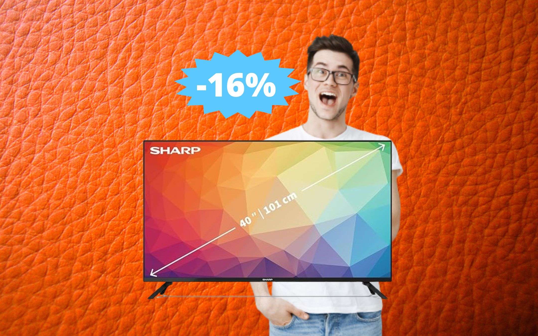 Smart TV Sharp Aquos SUPER sconto del 16 su Amazon