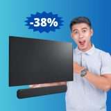 Soundbar Yamaha: super AFFARE su Amazon (-38%)