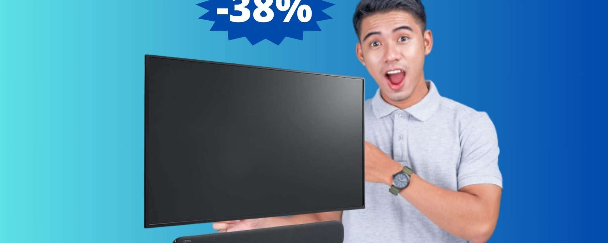 Soundbar Yamaha: super AFFARE su Amazon (-38%)