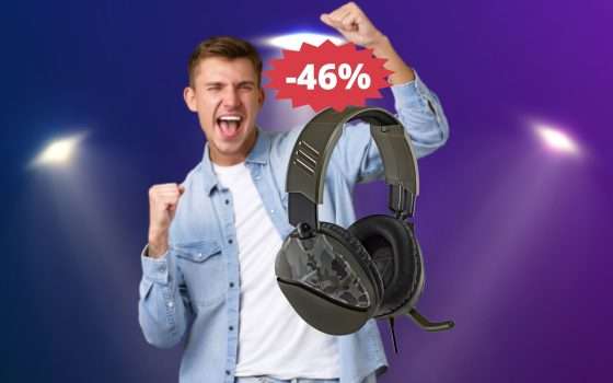 Cuffie Turtle Beach Recon 70: sconto IRRESISTIBILE (-46%)