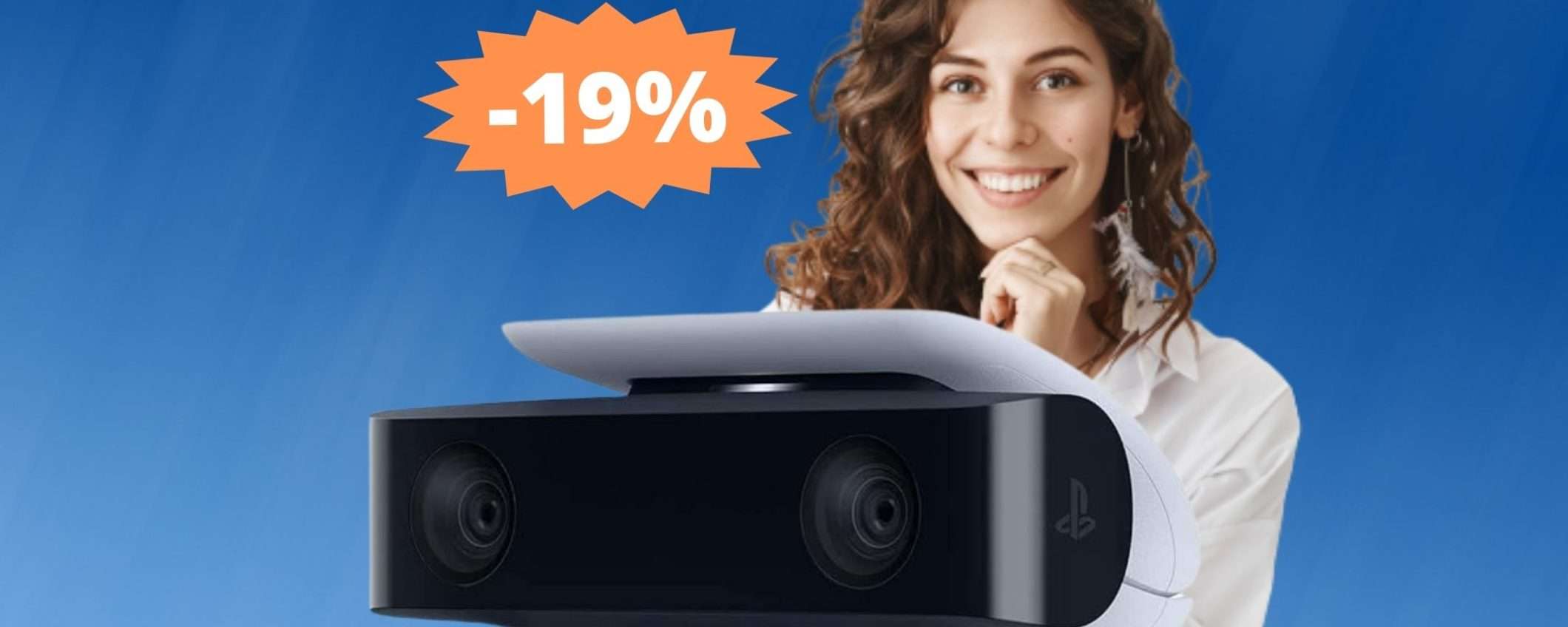 Camera HD PlayStation 5: un'OCCASIONE imperdibile (-19%)