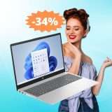 Laptop HP 15s: sconto ESCLUSIVO del 34% su Amazon