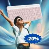 Logitech MK470 Slim: MEGA sconto del 20% su Amazon