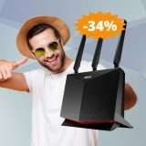 Modem ASUS: connettività di ALTA qualità in MEGA sconto (-34%)