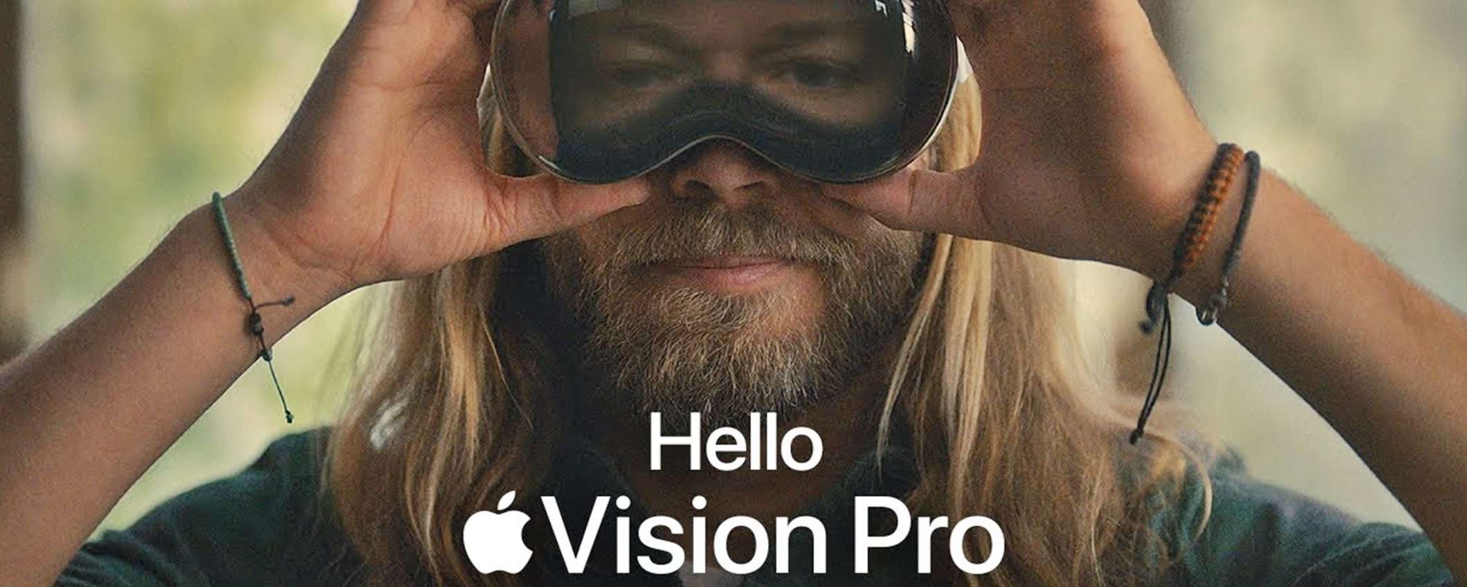 Apple lancia lo spot del Vision Pro disponibile da febbraio