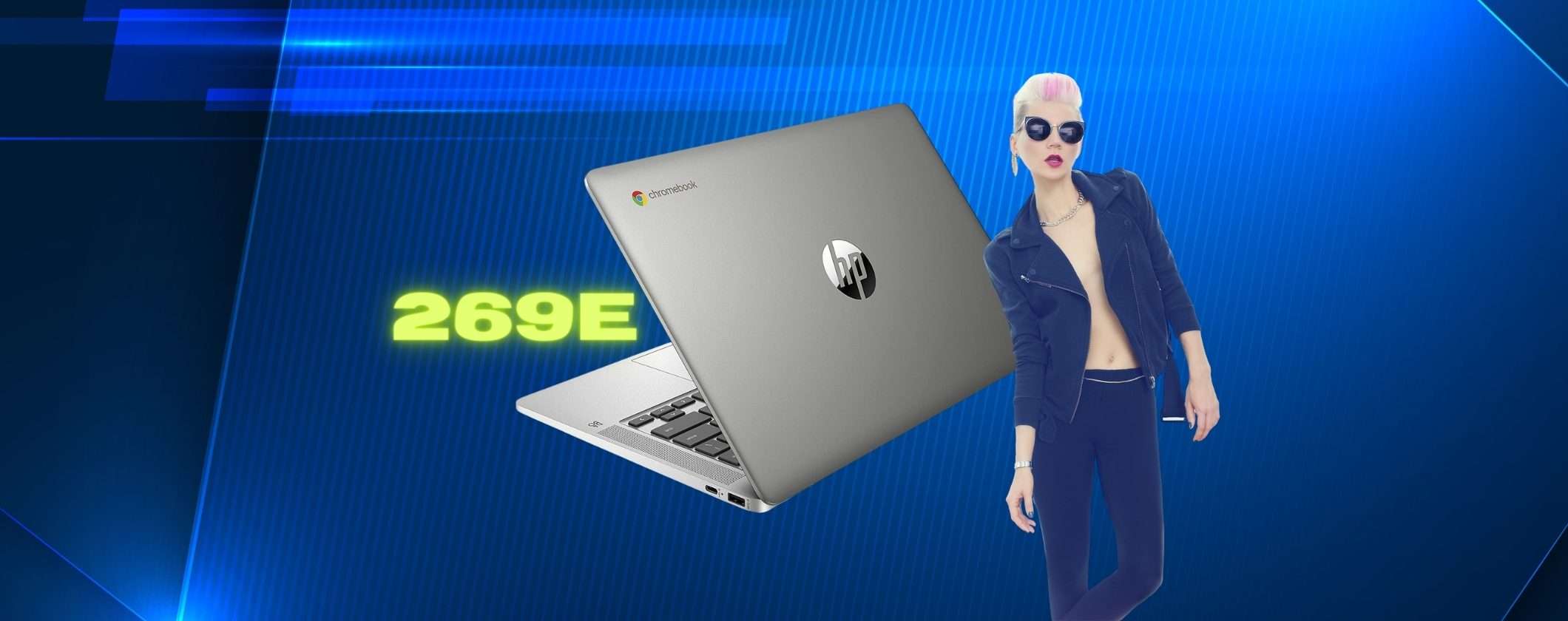 HP Chromebook 14a: tuo a soli 269€ su Amazon
