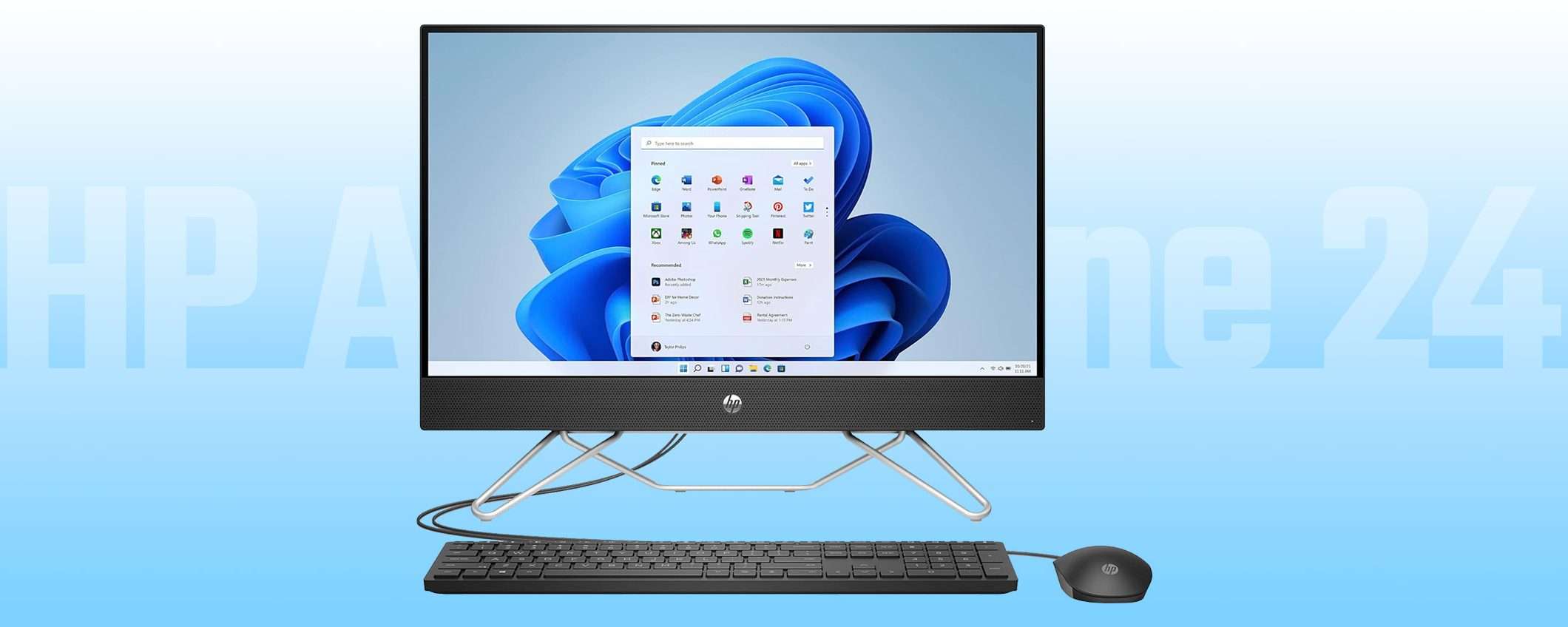 Il PC All-in-One di HP è in sconto di 240€ su Amazon