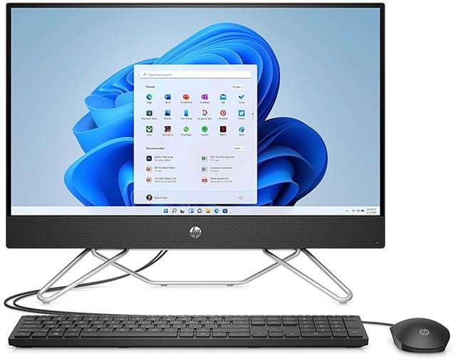 HP All-in-One 24: il design del PC AiO