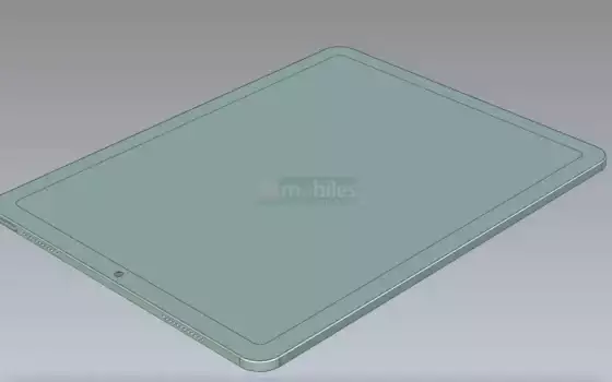 iPad Air 12,9 pollici rendering CAD