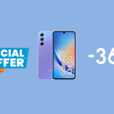 Samsung Galaxy A34 5G con batteria INFINITA in sconto del 36%