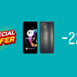 Motorola Edge 20 Lite con display OLED in sconto del 22%