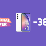 Samsung Galaxy A54 5G, con 256 GB in MEGA sconto del 38%