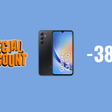 Samsung Galaxy A34 5G in SUPER sconto del 38% a soli 248,03€