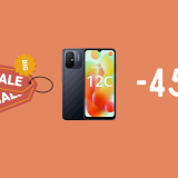 Xiaomi Redmi 12C in SUPER sconto del 46% a soli 106,90€