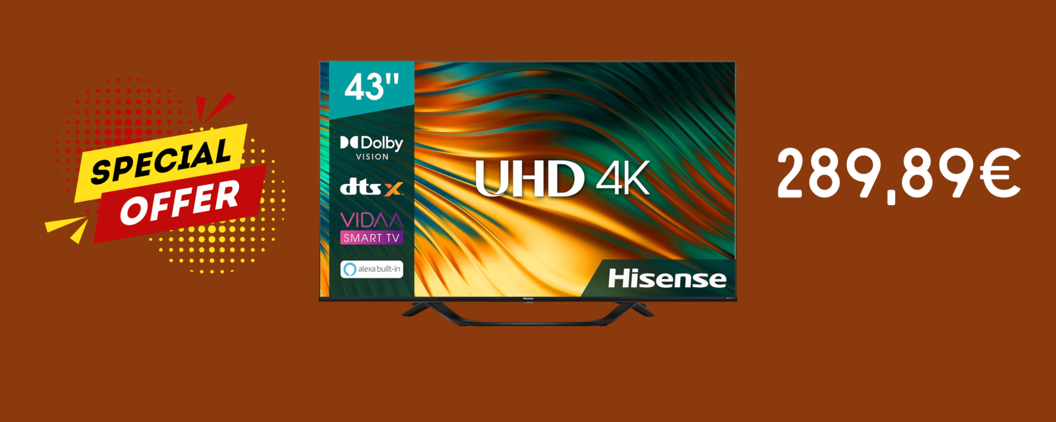 Smart TV Hisense 43
