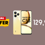 Realme C53, con ben 128 GB e SUPER batteria a SOLI 129,99€