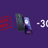 Motorola moto g84 5G con ben 256 GB in SUPER sconto del 30%