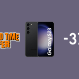 Samsung Galaxy S23 5G in SUPER sconto del 37% a soli 619€