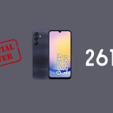 Samsung Galaxy A25 5G con ben 128 GB a soli 261€